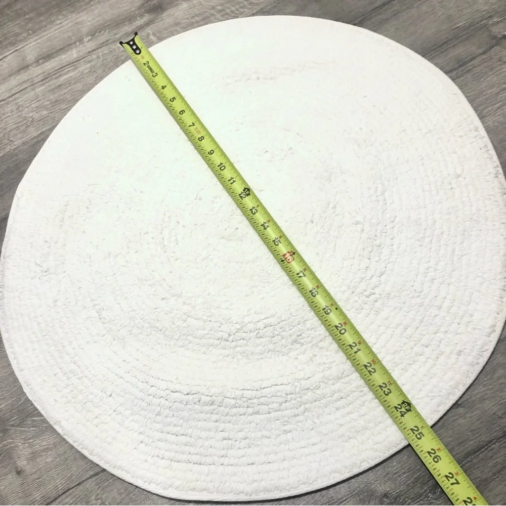 Crate&Barrel Circle Round Bath Rugs